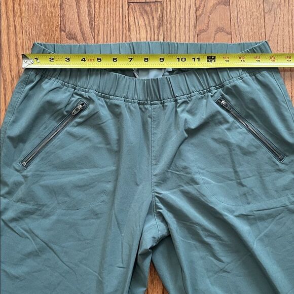 Athleta Aspire Ankle Pants Jasper Green Women’s Sz 12 - Picture 7 of 14